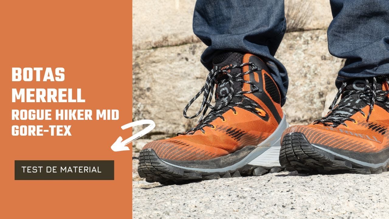 Análisis de las botas Rogue Hiker Mid Gore-Tex® de Merrell.
