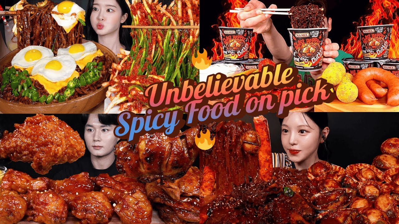 Amazing South Korean Food Flavors 🤤 | ASMR Mukbang Compilation