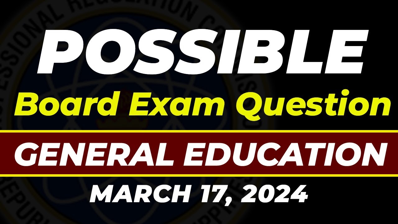 ACTUAL LET DRILLS 2024 BLESSINGS GENERAL EDUCATION NEW CURRICULUM REVIEWER LET EXAMINATION