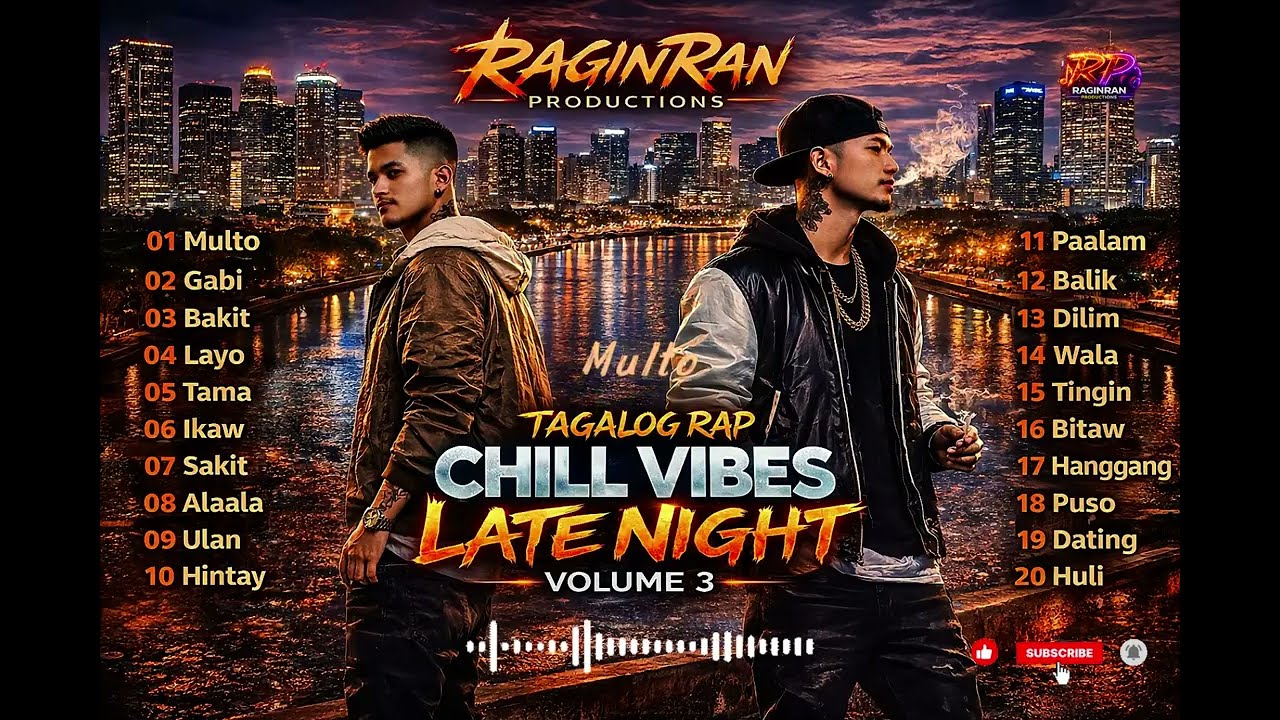 Best Tagalog Rap Chill Vibes Playlist 2026 🔥 Late Night Hugot Songs