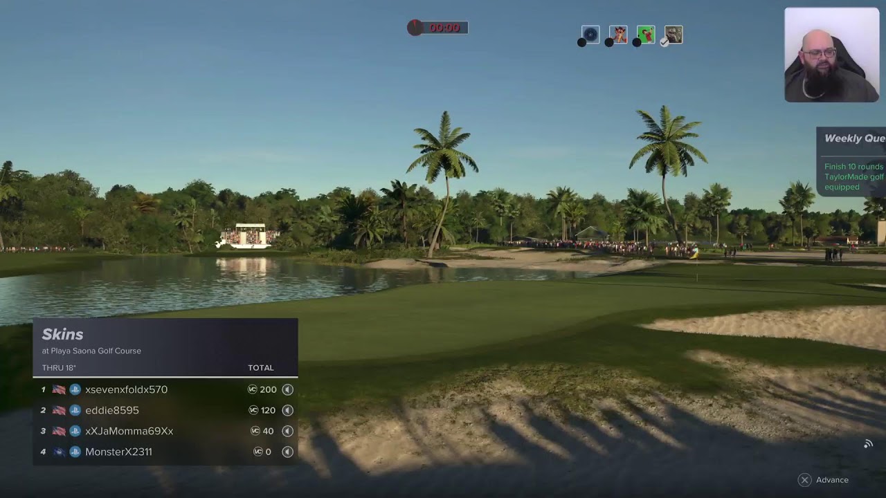 PGA TOUR 2K25 with Eddie #beachy #570 #pgatour2k25 #proam