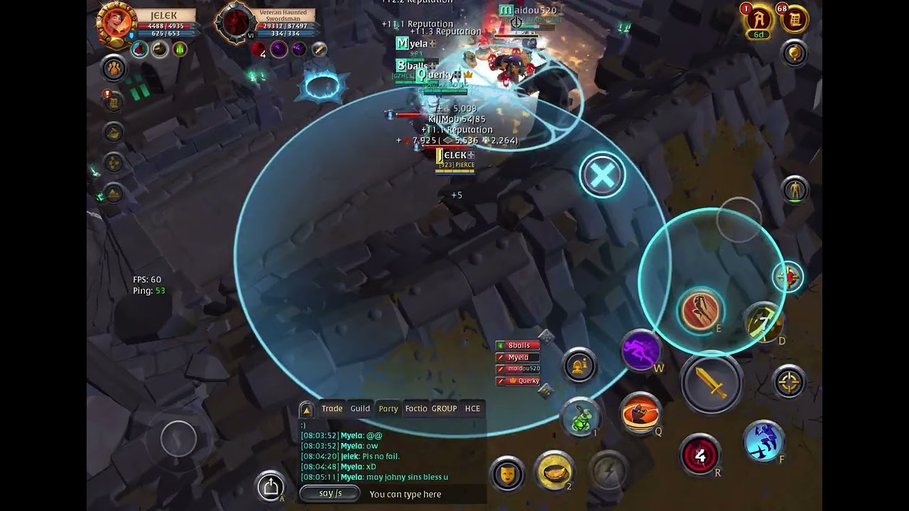 HCE | ETERNAL BATTLE LVL 18 | TANK POV - “JELEK” | Albion Online