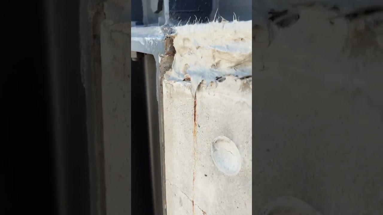 Como resolver patologia de materiais diferentes. #obra
