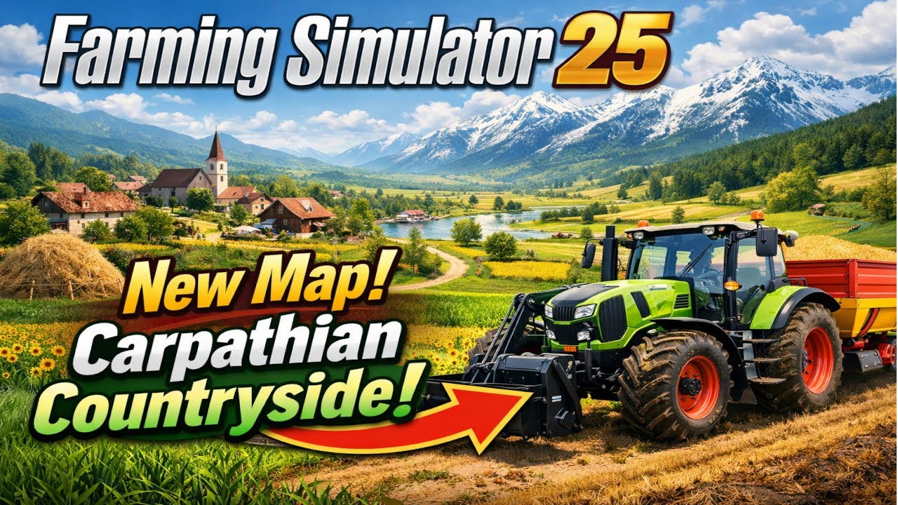 FS25 | NEW MAP! Carpathian Countryside!