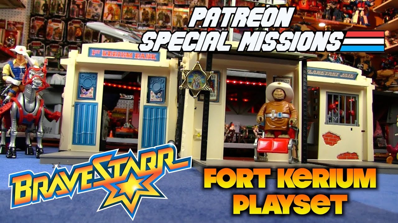 Patreon Special Missions: Mattel Bravestarr Fort Kerium Playset (1986)