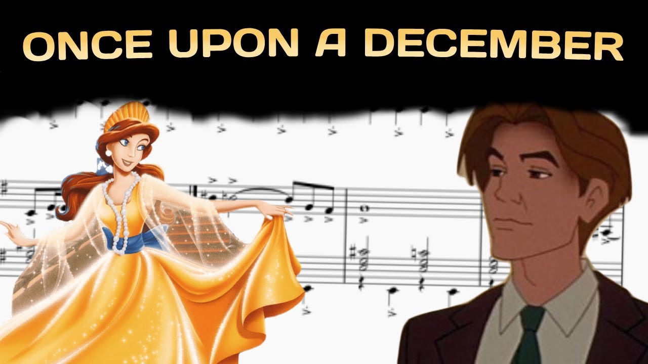 Once Upon A December - Anastasia - Stephen Flahert - MalivenMusic - 2023|Sheet music|Piano tutorial|