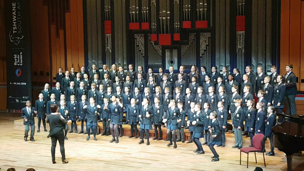 Durbanville Primary School - Bring me Little Water Sylvie - World Choir Games 2018
