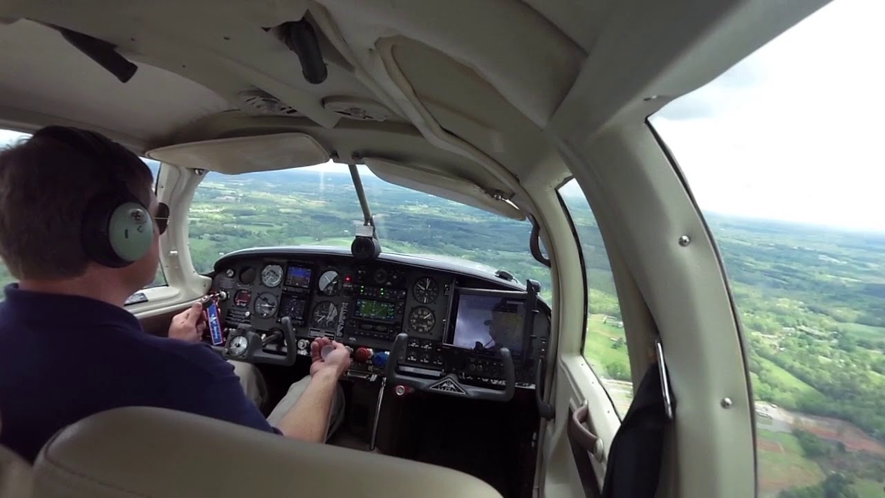 Mooney M20F flying to KEHO