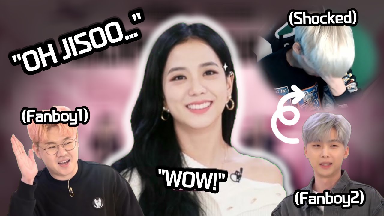 This Is What Happens when Streamers see BLACKPINK JISOO in real life...