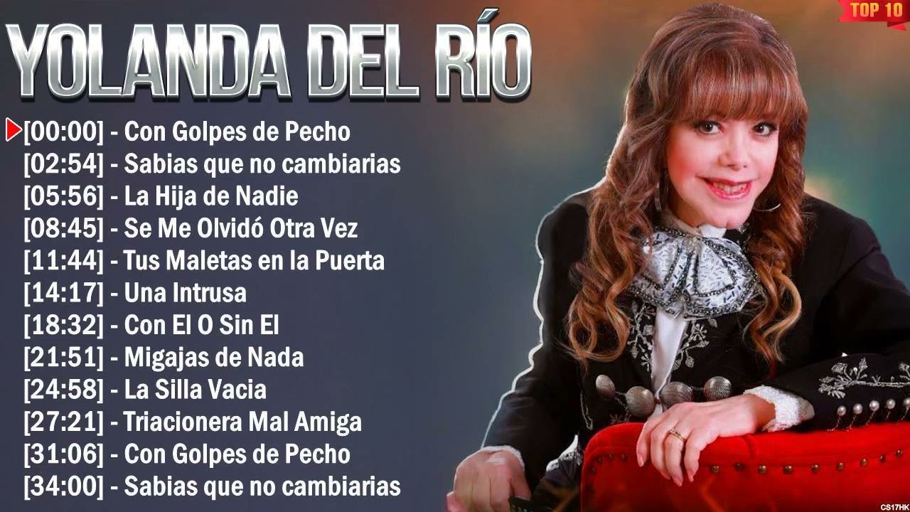 Yolanda Del Río Grandes Exitos Enganchados - Sus Mejores Éxitos 2025