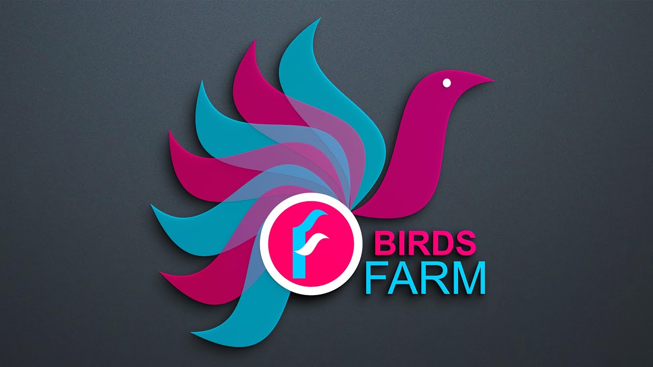 How To Design Logo For Bird Farm - CorelDRAW Tutorial