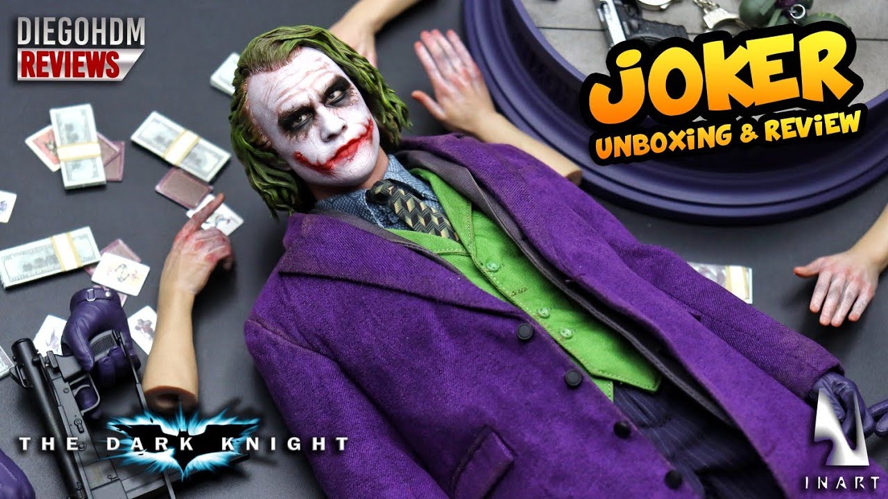 JOKER INART 1/6 The Dark Knight Unboxing e Review BR / DiegoHDM