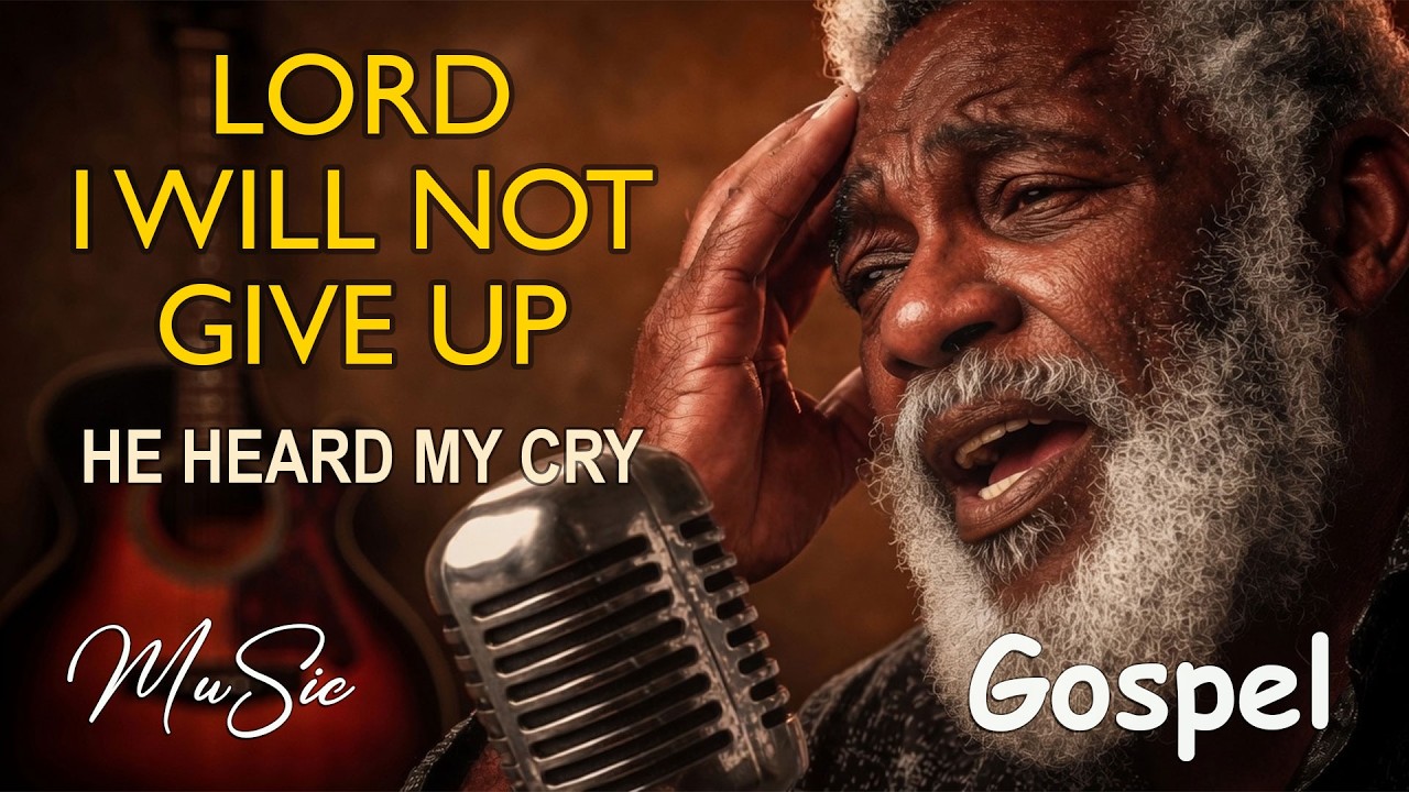 I Will Not Give Up 🙏🏾 Powerful Gospel Blues | Emotional Testimony Song | Gospel Blues Prayer