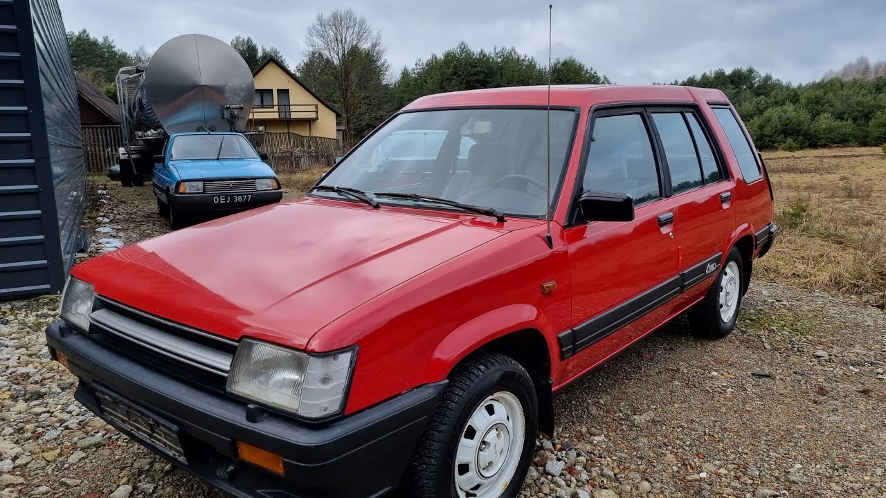 Toyota Tercel 4wd. Przecudej urody japończyk😆