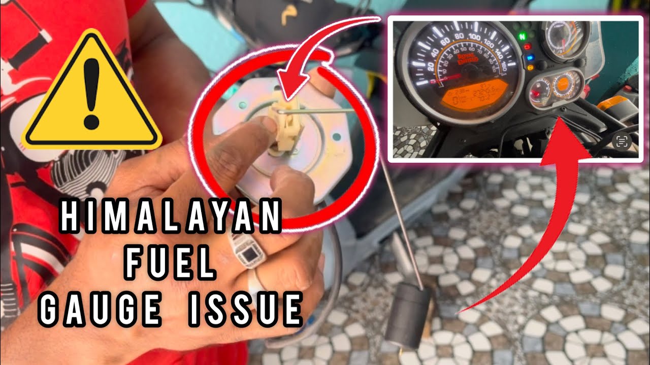 😩Royal Enfield Himalayan fuel gauge issue ⛽️ | never ending problems | alignment issue resolved