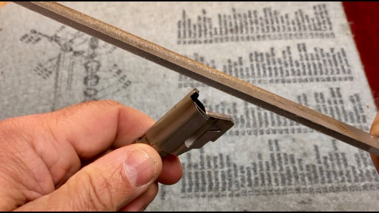 The Hand-Fitted Parts of a 3rd Gen S&W