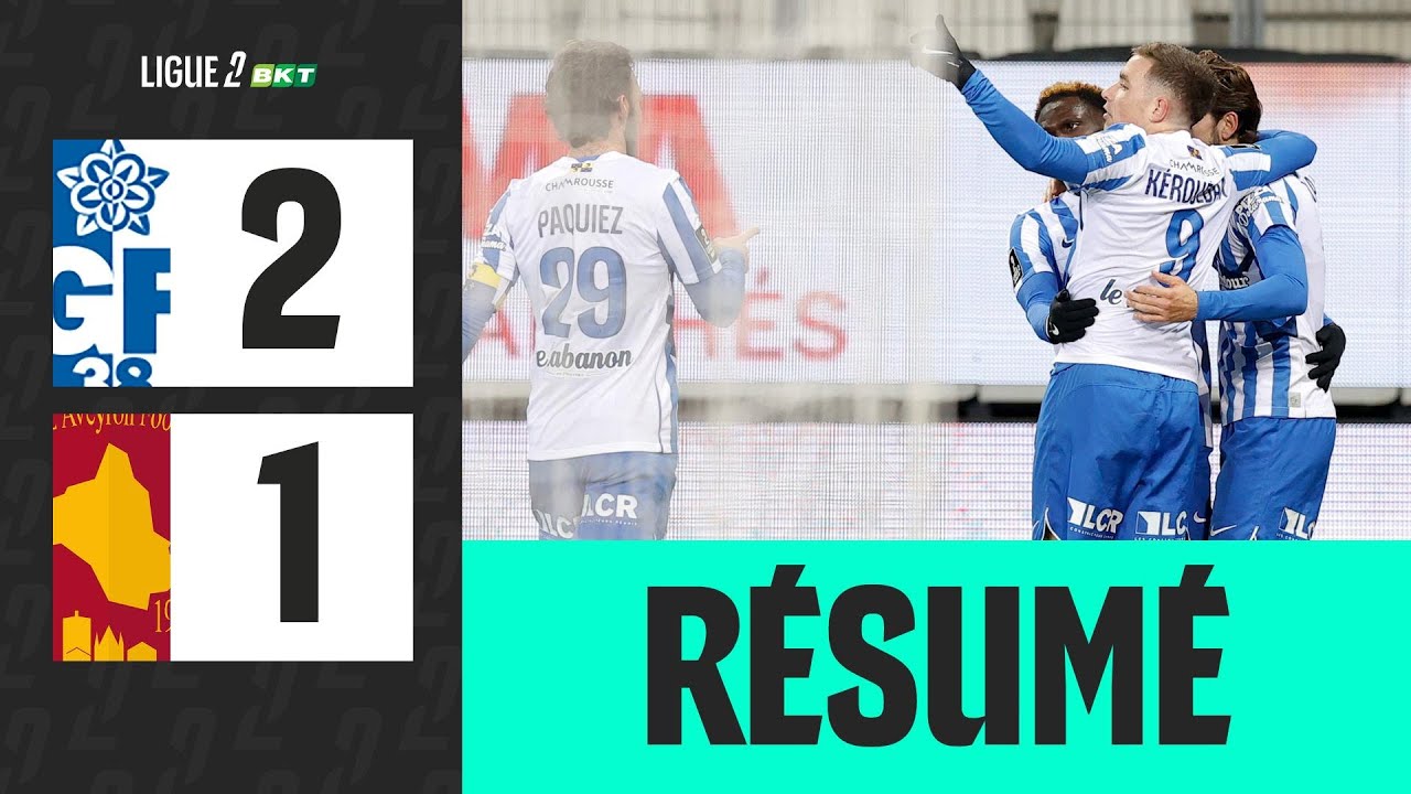 GRENOBLE FOOT 38 - RODEZ AVEYRON FOOTBALL (2-1) - 21&egrave;me journ&eacute;e - Ligue 2 BKT 24/25