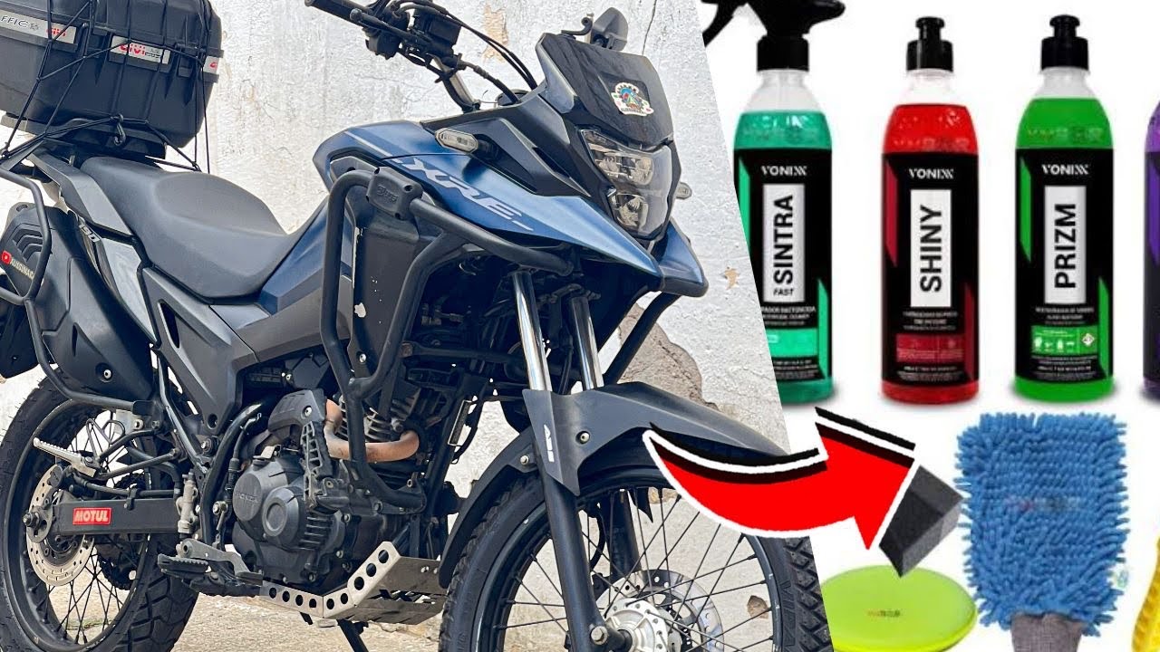 TODOS OS PRODUTOS QUE USO PARA LAVAR A MOTO