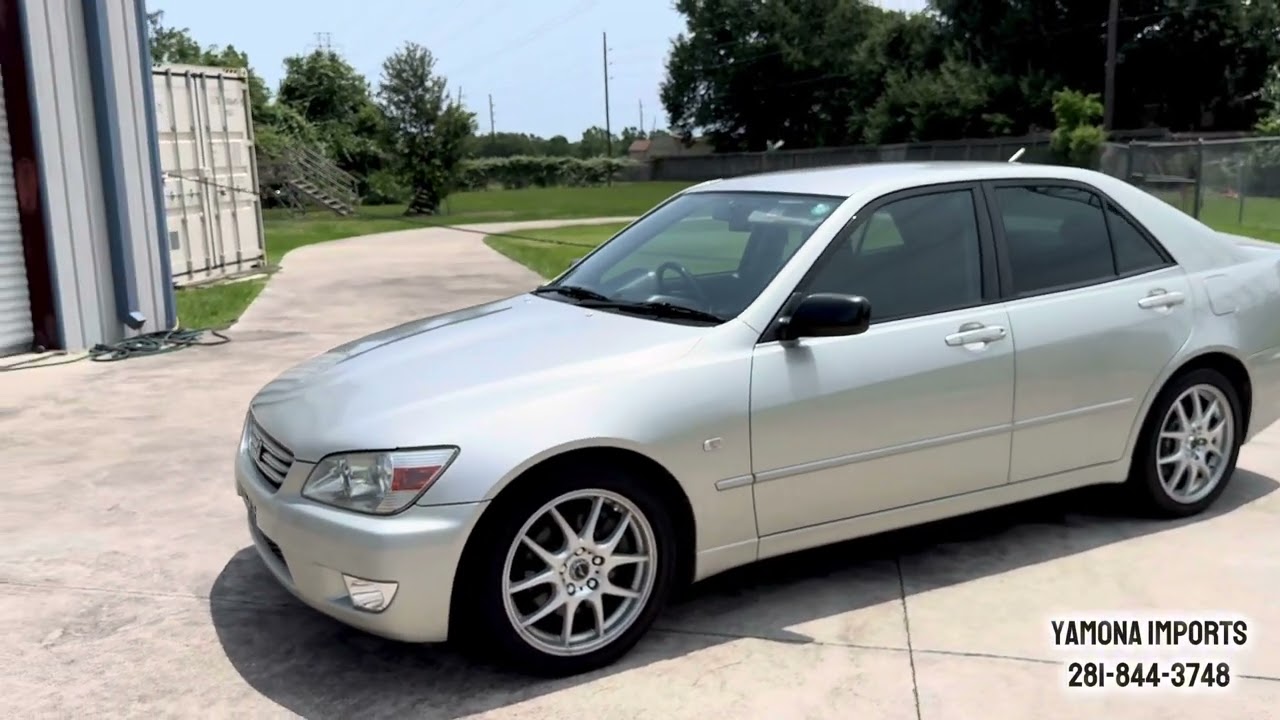 2000 Toyota Altezza RS200 ZEdition with 3SGE beams engine only 76k miles full review