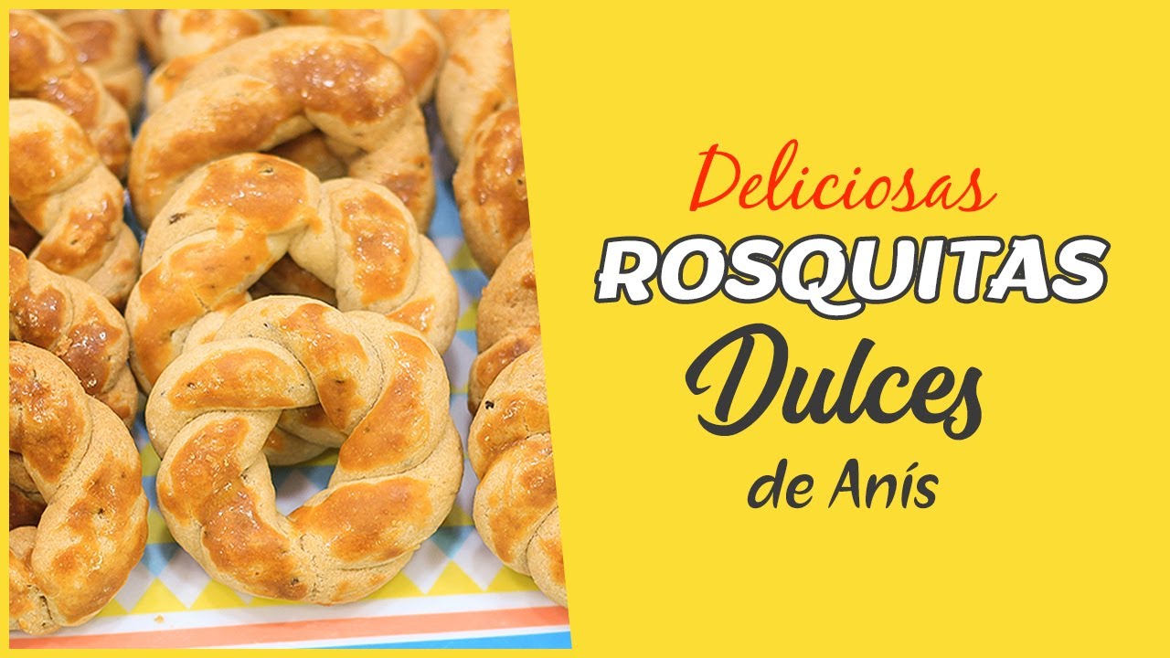 Deliciosas Rosquitas dulces de Anís - Receta fácil / Cositaz Ricaz