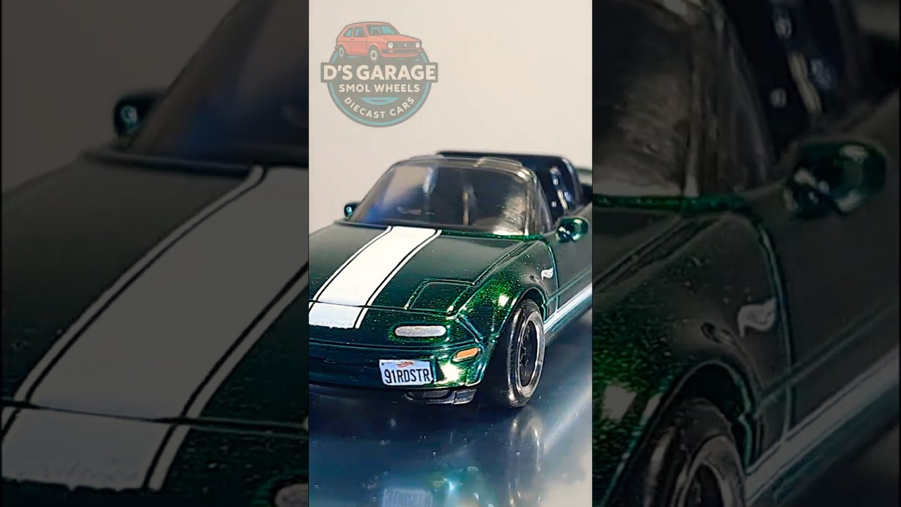 Hot Wheels - Mazda MX-5 Miata 1991 SHORT-  #dsgsw #dsgaragesw #hotwheels #mazdamiata #mazdamx5miata