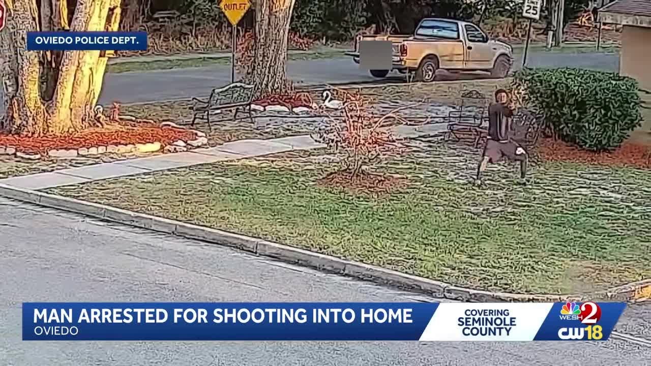 Alarming video shows teen firing gun several times into Oviedo home