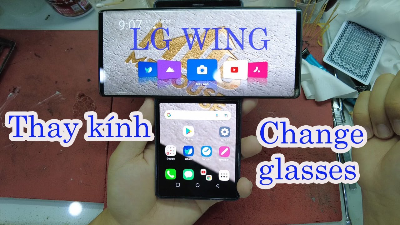 Repair lg wing screen | Replace screen lg wing