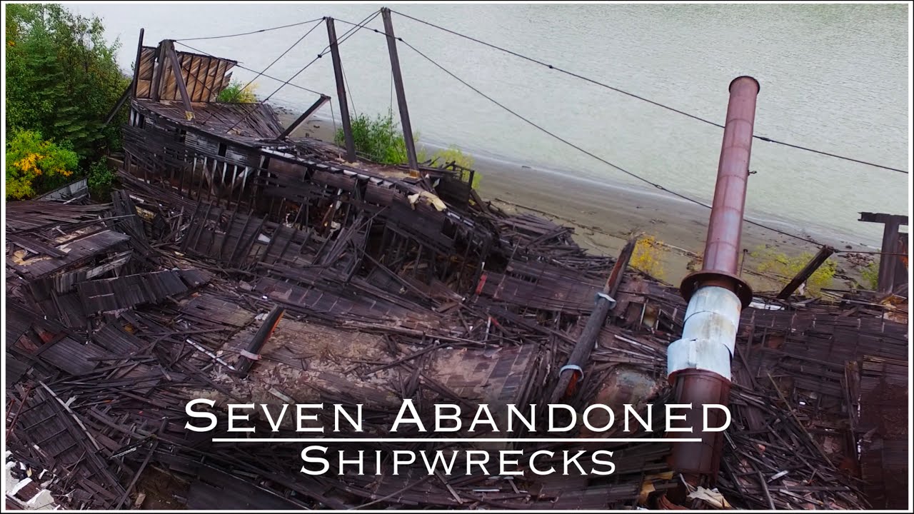 Historic Shipwrecks Abandoned on the River | Destination Adventure