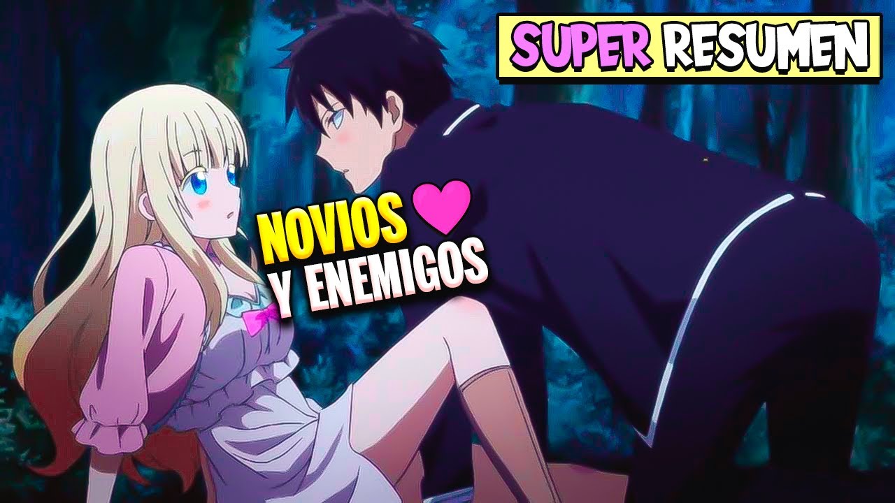❌Eran ENEMIGOS PERO se HICIERON NOVIOS en SECRETO💍 KISHUKU GAKKOU NO JULIET SUPER RESUMEN