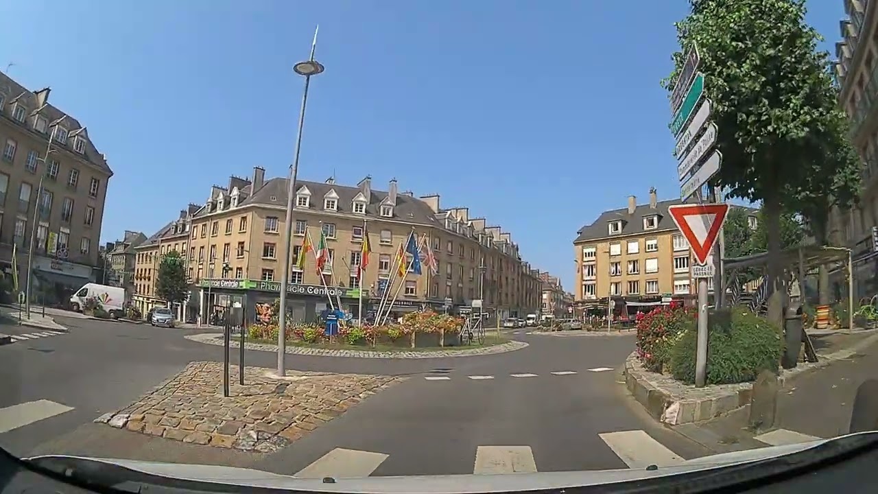 France, ville de Flers en Normandie et en voiture jusqu'au Loiret