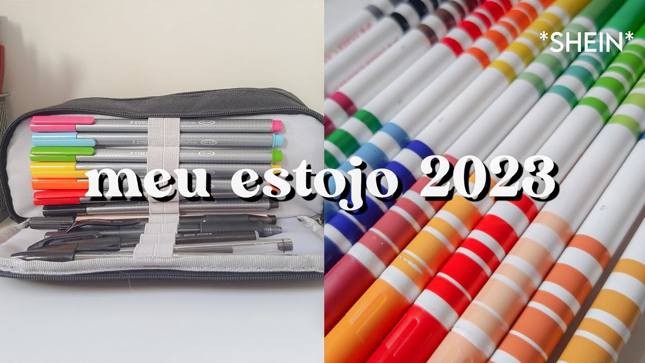 organizando meu estojo 2023 | SHEIN