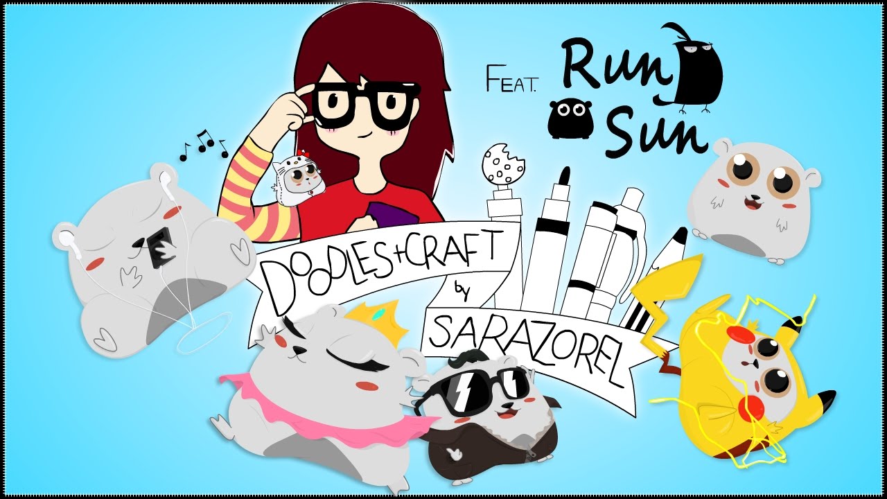 How To Doodle Sun - collab. SARAZOREL
