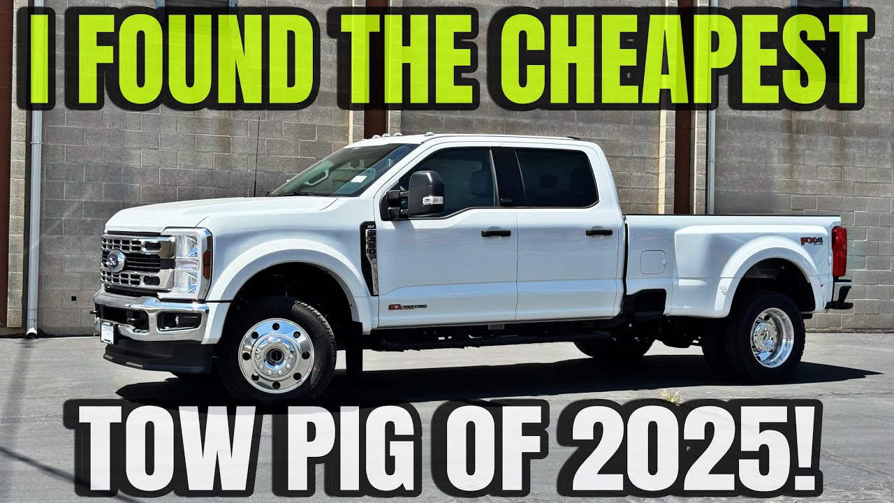 2025 Ford F450: The Cheapest Truck You Can Buy That Pulls Nearly 40,000 Pounds!!!
