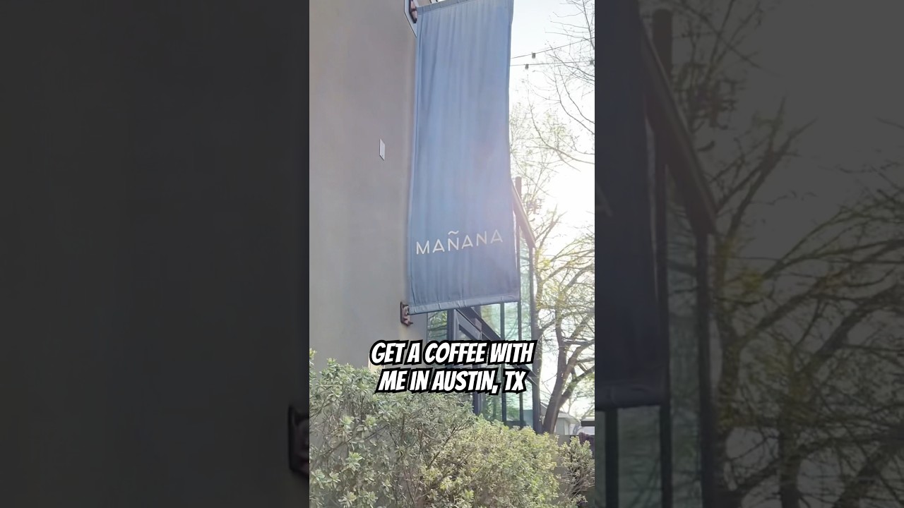 Enjoy an oat cappuccino with me in Austin, Texas at Ma&ntilde;ana at The South Congress Hotel