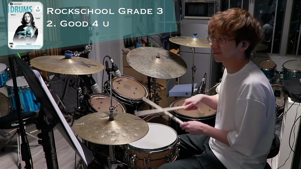 [Grade 3] Good 4 U | Rockschool Drums 2024