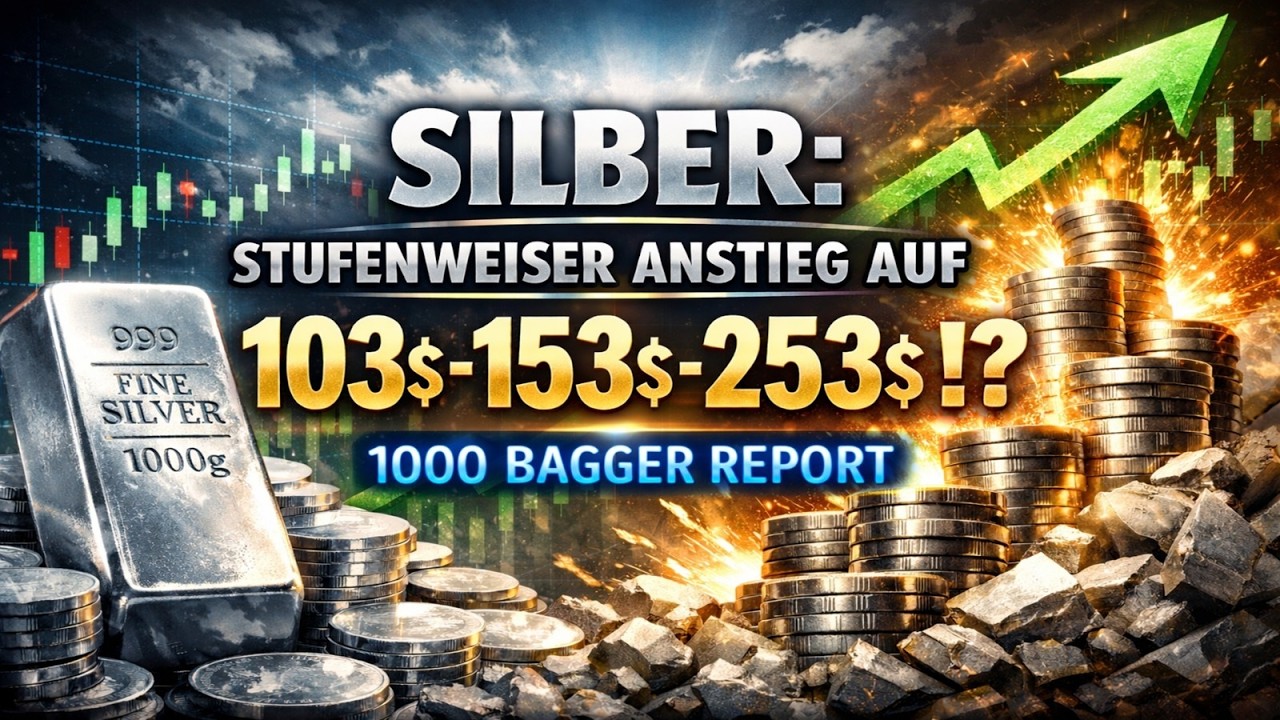 Silberaktien | Goldaktien - Silber: Stufenweiser Anstieg auf 103$ - 153$ - 253$ !?