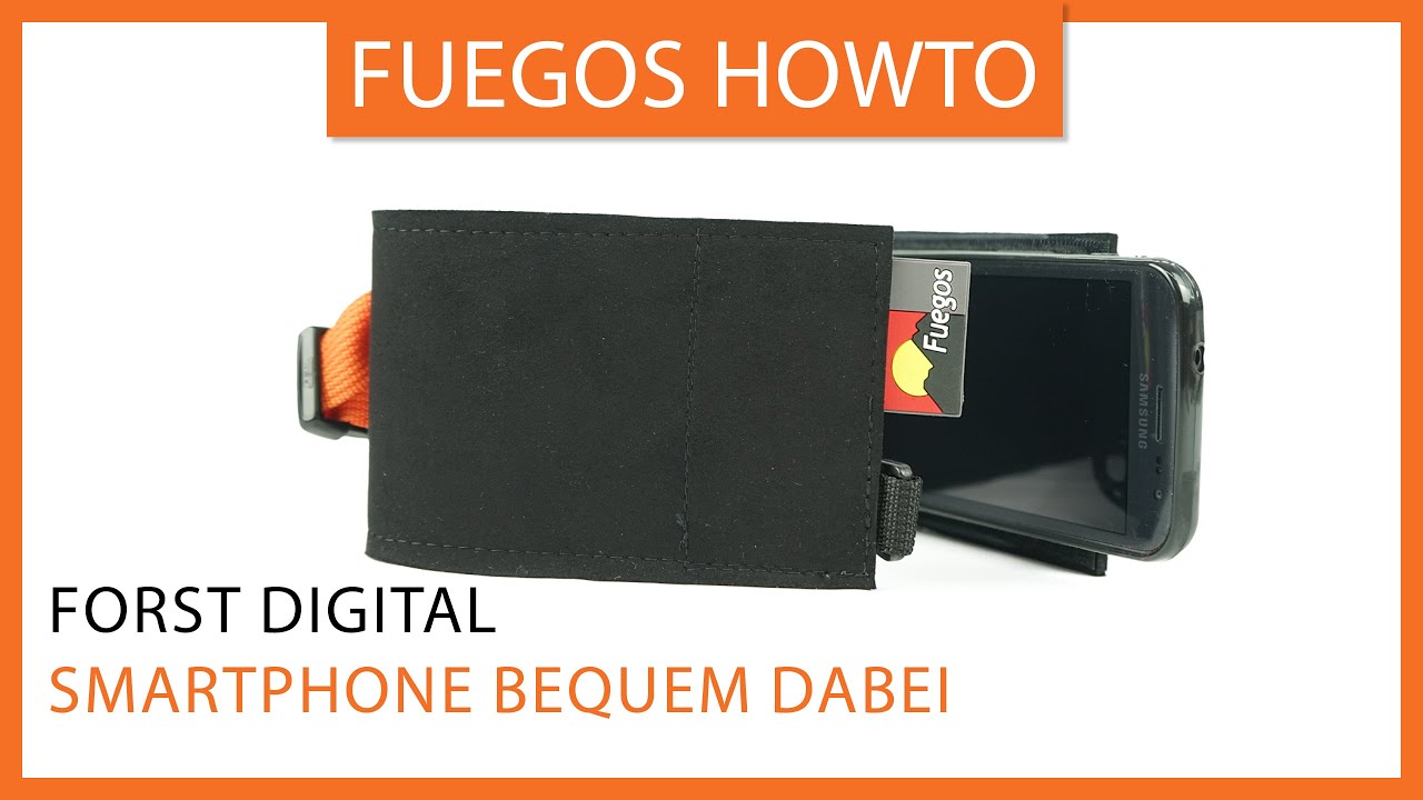 Forstsystem Smartphonetasche f&uuml;r Schultertragesystem | Digitaler Forst | HowTo by Fuegos