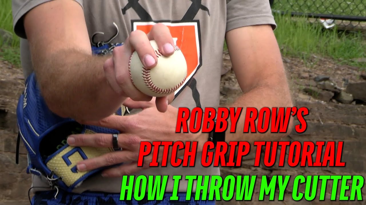 How I Throw My CUTTER | PITCH GRIPS