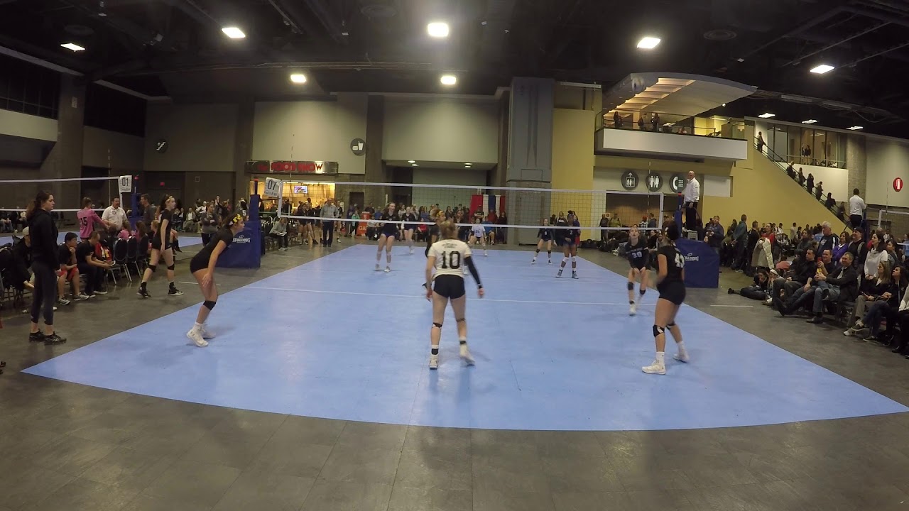 MD Jrs 15 Elite Black vs VA Jrs 15 Gold Semis Set 2 Capital Hill Classic 2018