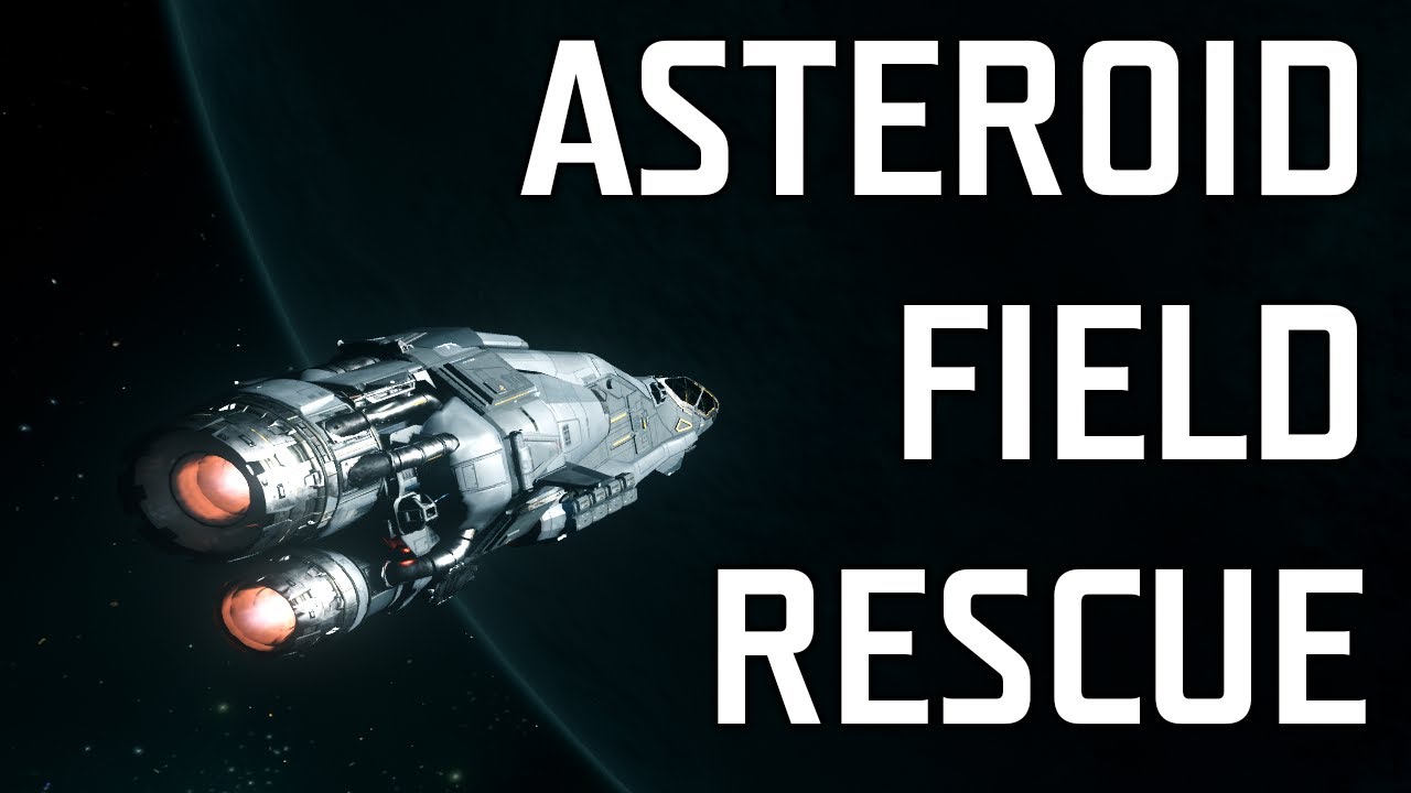 Star Citizen: Asteroid Field Rescue In A Drake Herald - Emergent Gameplay
