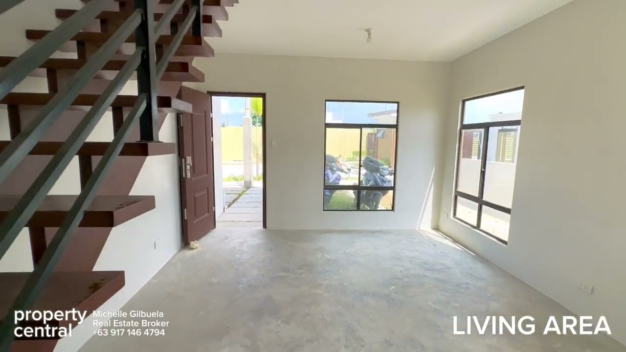 RFO House & Lot for SALE, 2-Storey Townhouse Type at Coral Village in Lapu-Lapu City, Cebu