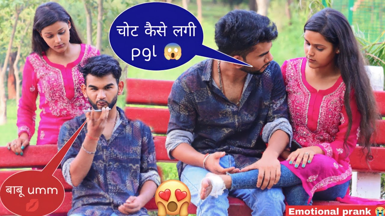 FAKE GF CALLING PRANK ON NIVEDITA WITH TWIST 😱||GONE EMOTIONAL 😭|| ANSHUL YADAV hickey