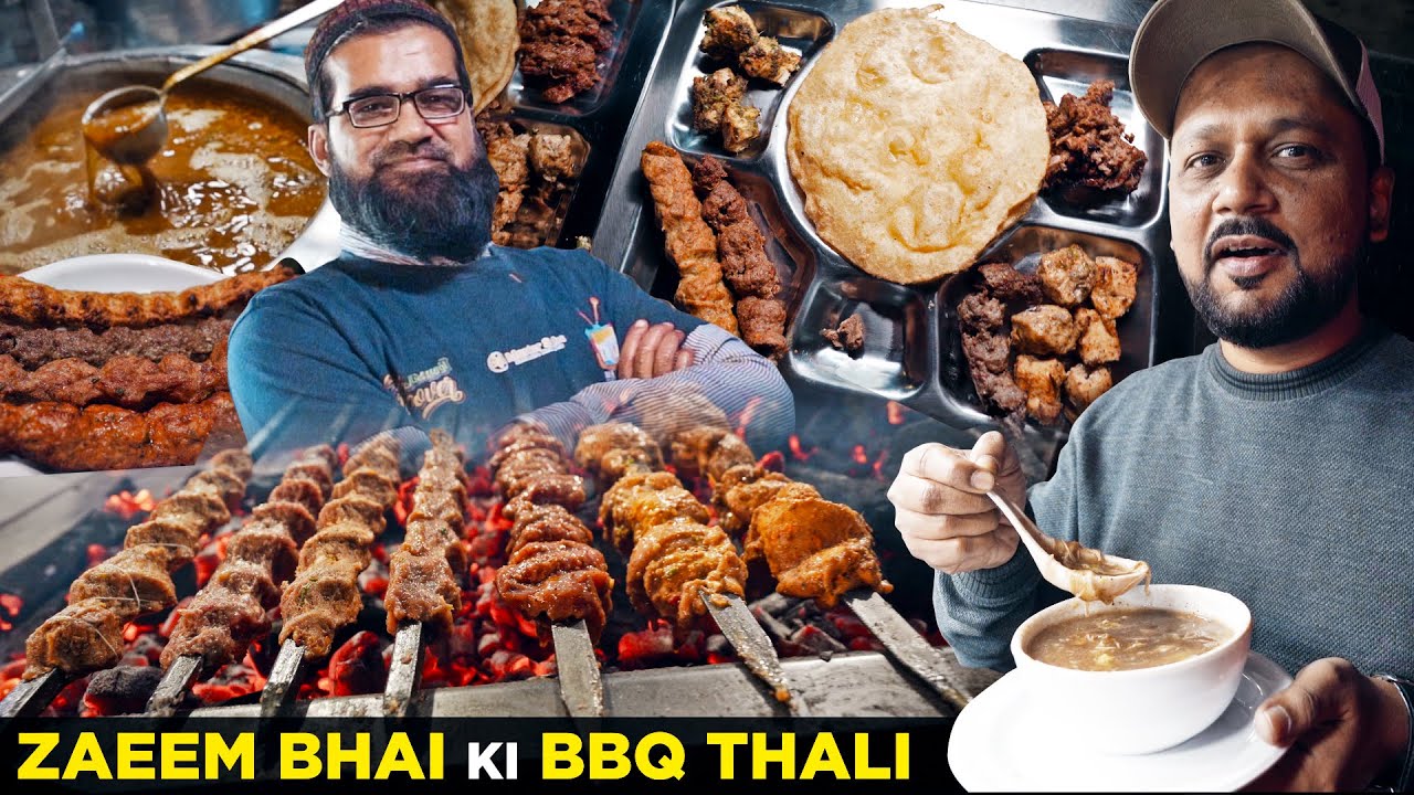 7 Day 7 BBQ  at Liaquatabad, Karachi | BBQ Thali, Falooda, Gol Gappay, Karachi Street Food, Pakistan