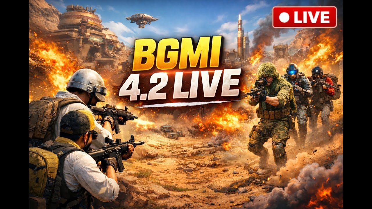 BGMI 4.2 LIVE 🔴 | High Kill Gameplay & Fun