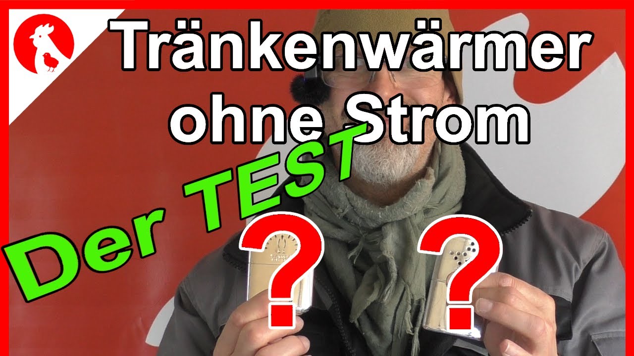 139 Tränkenwärmer ohne Strom für den Hühnerstall -  Jensman and the Huhns