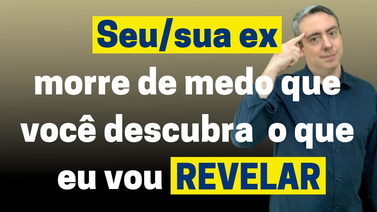 Seu/Sua Ex morre de medo que você descubra o que ele pensa durante a separação