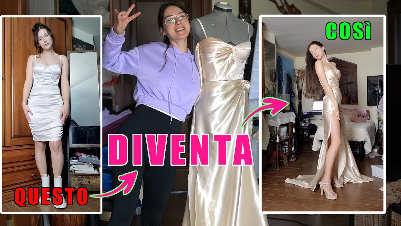 come cucire un abito da cerimonia + come drappeggiare un corsetto 👗CUCI CON DEVANATURA
