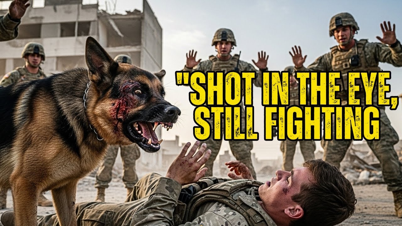 &ldquo;This War Dog Was Shot in the Eye &mdash; What He Did Next Stunned His Soldier&rdquo;