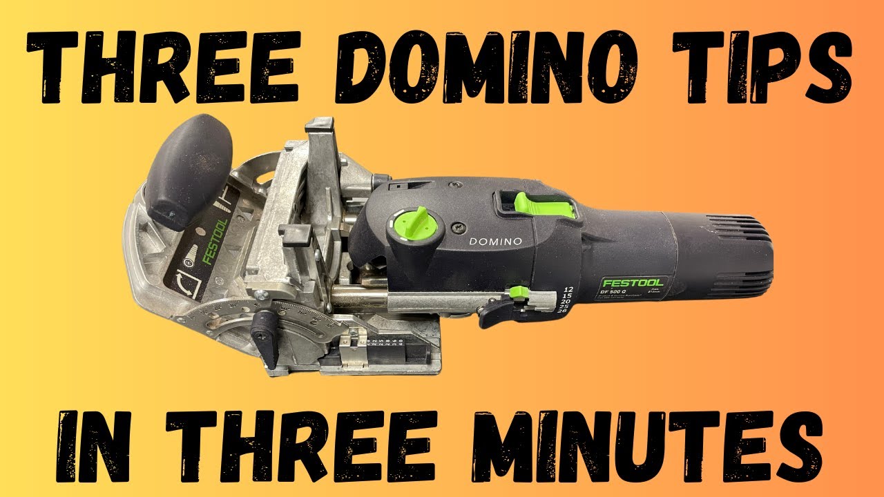 Do You Know These Festool Domino Tricks?