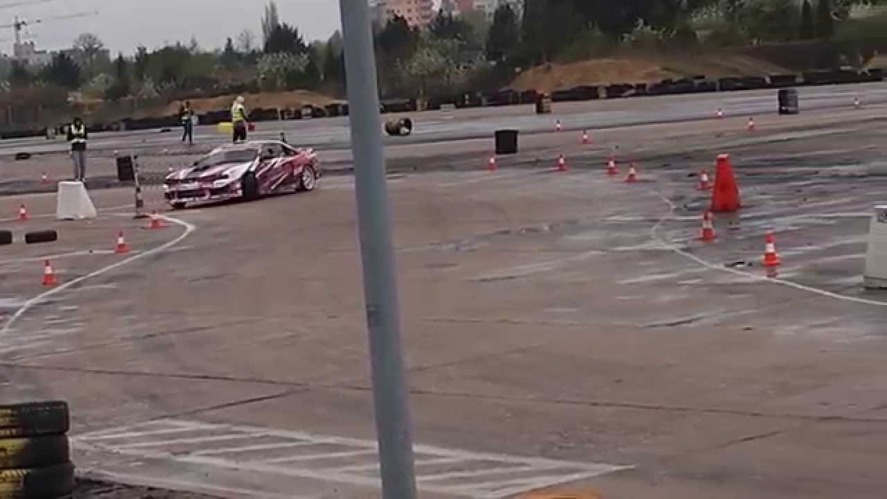 STW Drift Challenge 2015 runda 1. Karolina Pilarczyk przejazd treningowy w parze